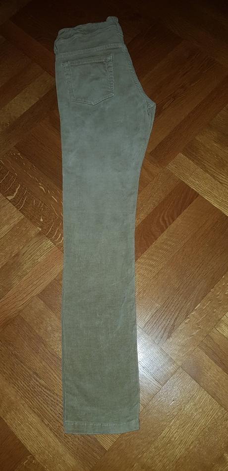 Menčestrové nohavice, h&m,158