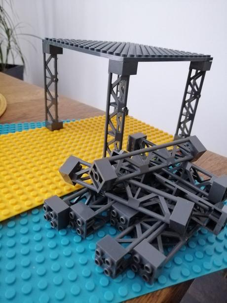 Stevebnica piliere 8ks stavebné kocky, 