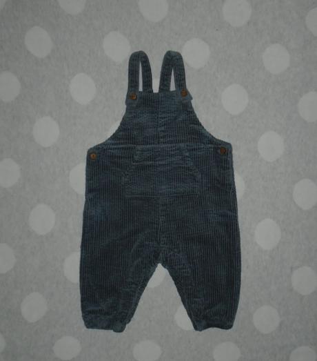 Menčestrové nohavice na traky na 6 až 9 mesiacov, zara,74
