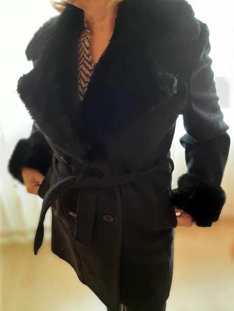 Dámsky elegantny kabát top line, xl