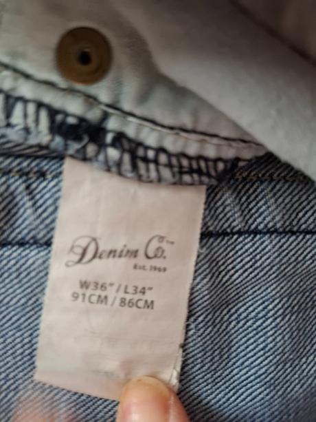 Pánske rifle, denim co,l