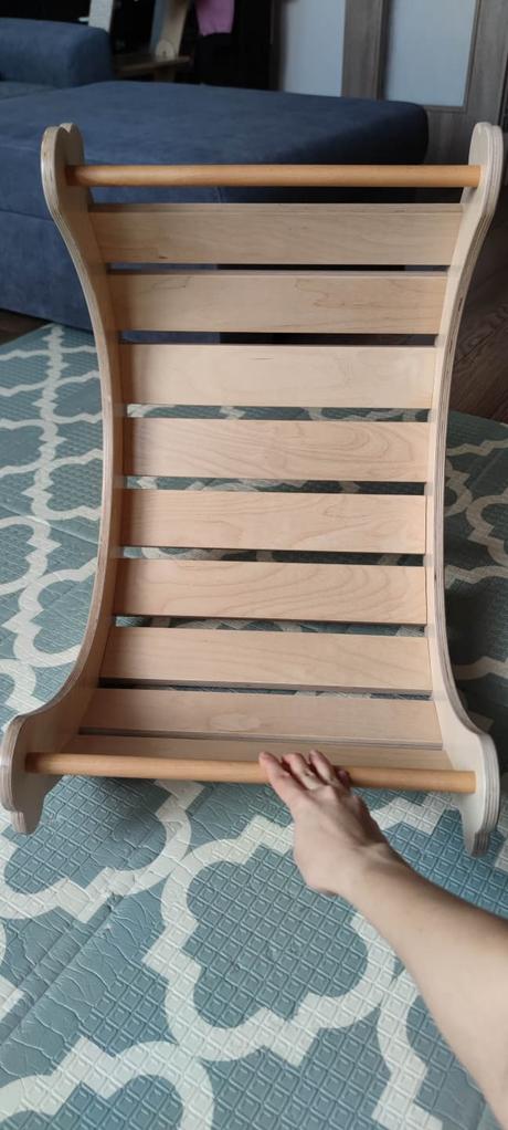 Hojdačka utukutu spectra natural + držiak a vankúš, 