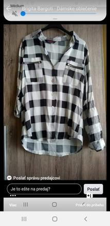 Dámska košeľa, 38