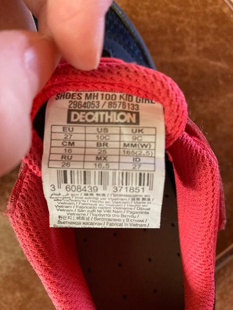 Dievčenské tenisky, decathlon,25