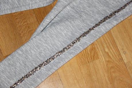 Voľné tepláčiky s flitrami, next,128