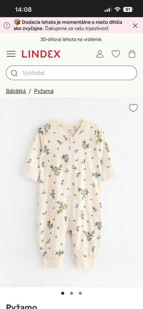 Pyžamo lindex 98, lindex,98