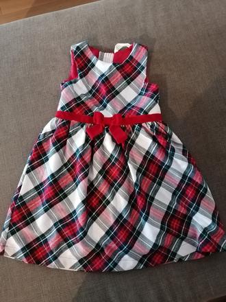 Vianocne šaty hm 122, h&m,122