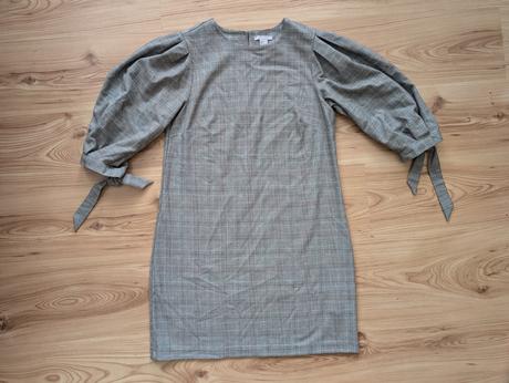Šaty káro, h&m,38