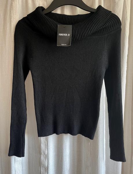 Forever 21 crop rolák,pulover vel.s-m, m / s