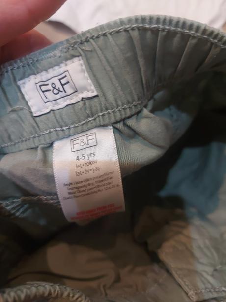 Bavlnené nohavice, f&f,110