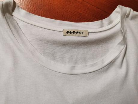 Biele oversize tričko please, s