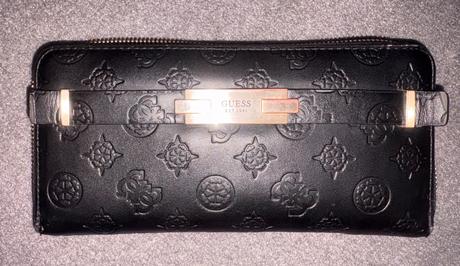 Peňaženka guess čierna, guess