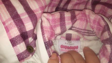 Dievčenská bunda dopodopo, dopodopo,110