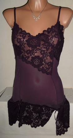 Fialkova luxusna kosielka, xs