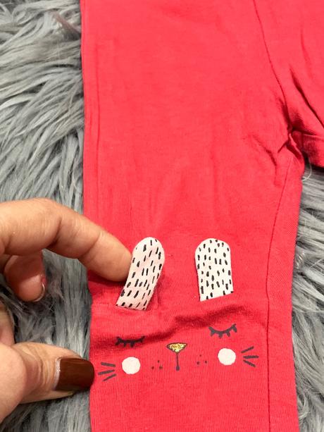 Dievčenské legíny so zajačikom (6-9 mes.), f&f,74