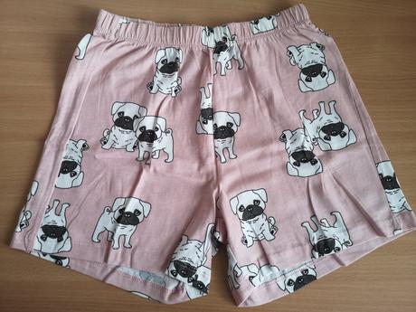 Svetloružová pyžama so psíkmi, lindex,128