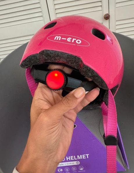 Detska prilba micro so svetlom 48-53, xs