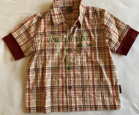 Kvalitná káro  košeľa coccodrillo v. 110/116, coccodrillo,110