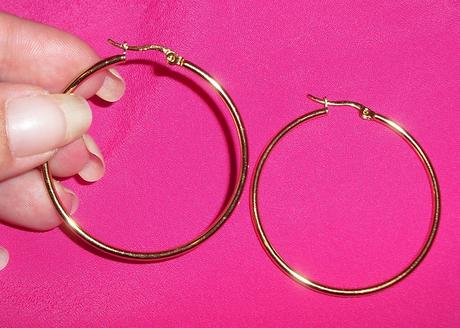 Elegantne chirulgicka ocel nausnicky, 