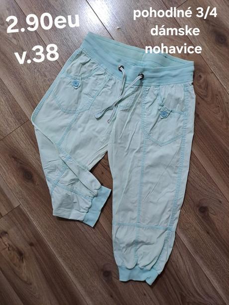3/4 dámske nohavice, m