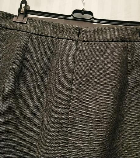 Dámska sivá sukňa so spodničkou, tu, tu,xl