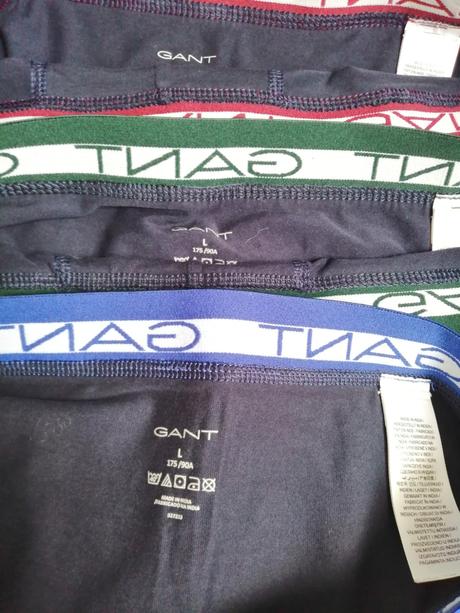 Boxerky chlapcenske gant 3 ks nove vel. l, gant,l