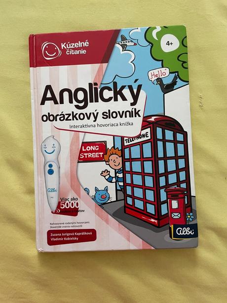 Kúzelné čítanie anglický obrázkový slovník, 