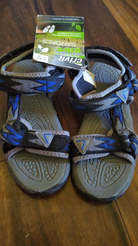 Sandale modre 34, 34