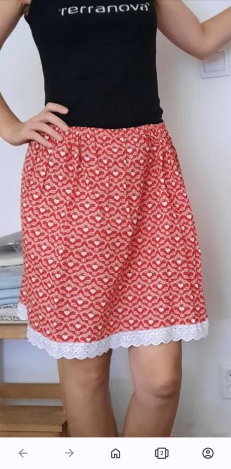 Folklorna sukňa nová, s