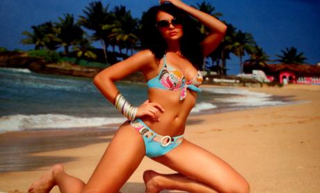 Dámske dvojdielne plavky, 38 - xl