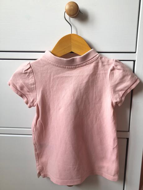 Bledoružové polo tričko h&m, 92, h&m,92