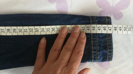 Riflová bundička 5-6 r, denim,110