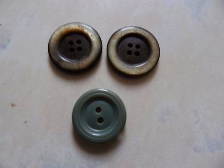 Sivé gombíky /9 ks,