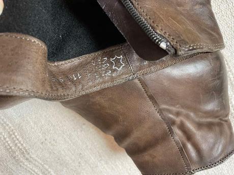 Kožené čižmy oxmo, 39
