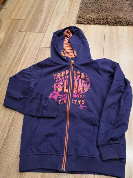 1x oblečená mikina 146/152, loap,146