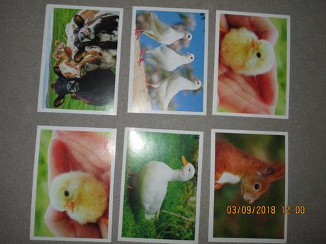 Nálepky jednota - zvieratká slovenska, 