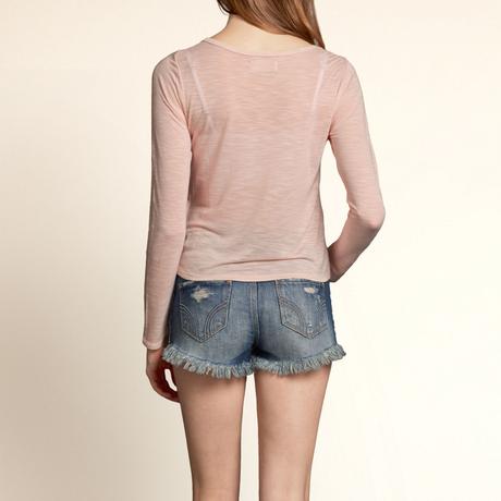 Cipkove tricko hollister vel.xs,s, abercrombie&fitch,s / xs