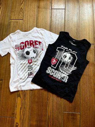 Tričko 2ks, bonprix,146