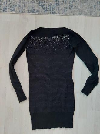 Svetríkové šaty s/m, m