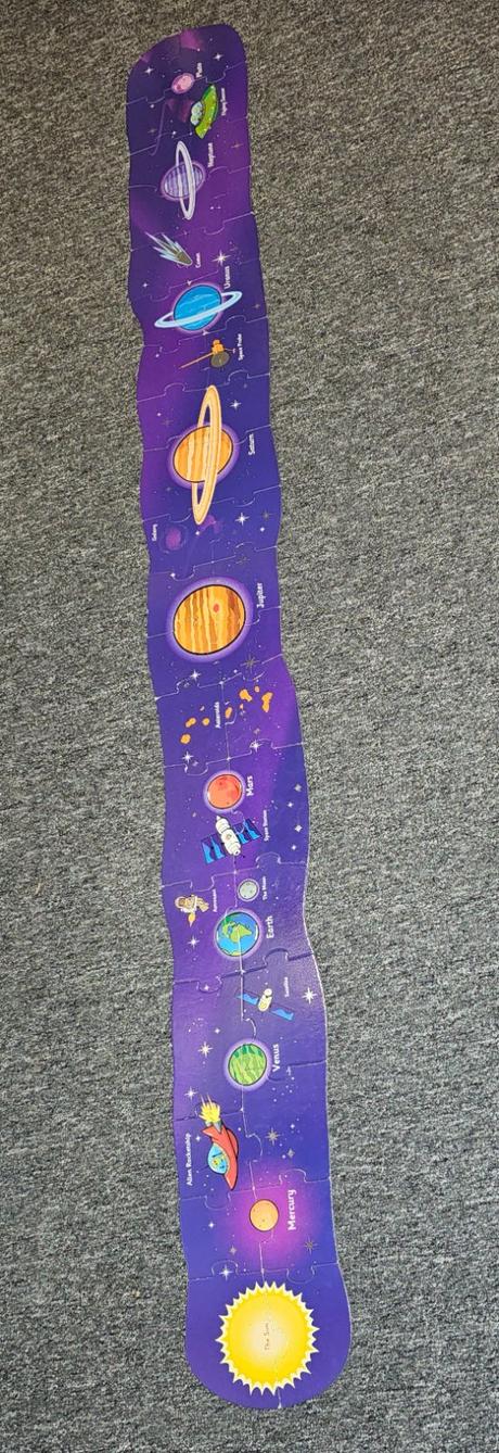 Puzzle planéty vesmir, 