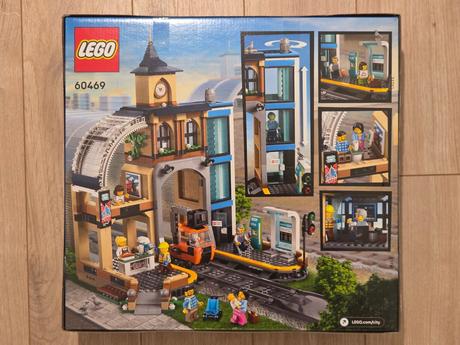 Lego city 60469 hlavná železničná stanica (central,