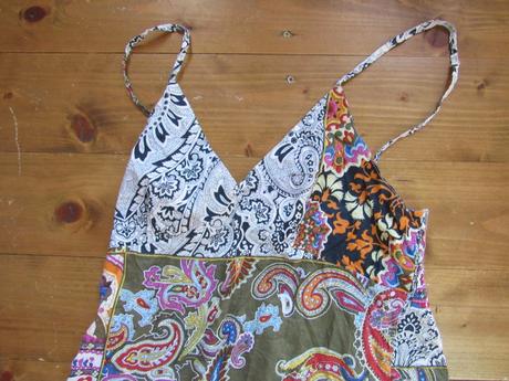 Vzorované maxi šaty, m