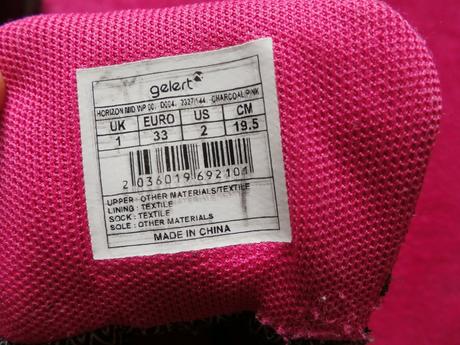 Dievčenské turistické topánky, gerert,32