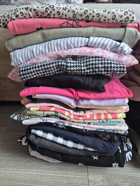 Balik dievčenskeho oblečenia 134/140(8-10rokov), 122–134