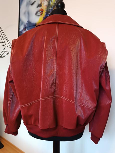 Červená štýlová bunda, m