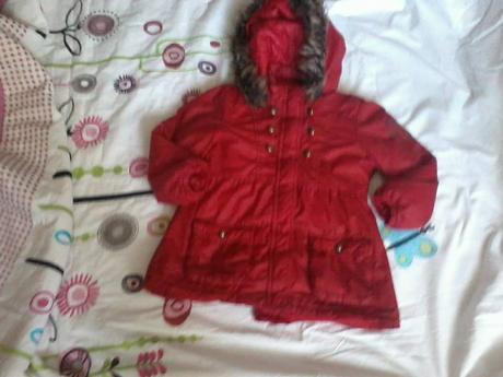 Dievčenská zimná vetrovka - desing by kappahl , kappahl,116