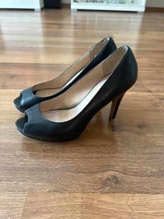 Kožené insolia lodičky, baťa,39