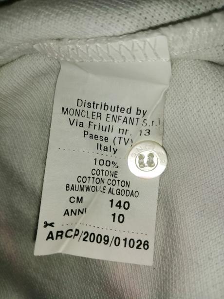 Polo tričko moncler, 140