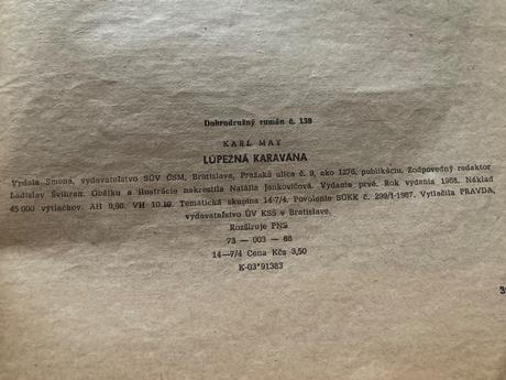 Dobrodružné romány 70te roky, 