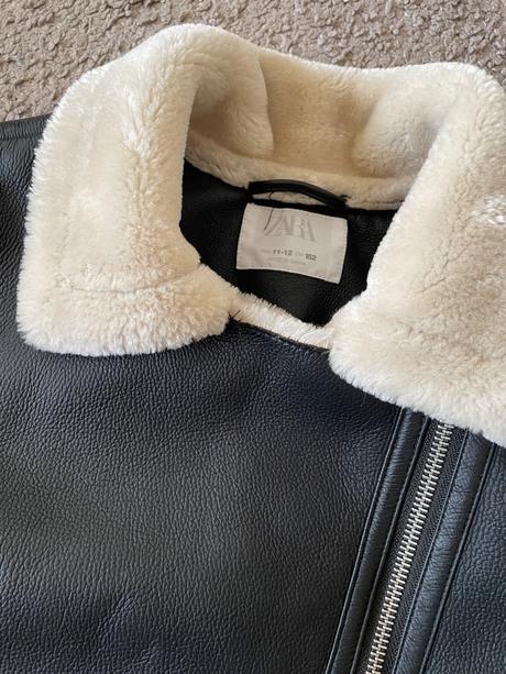 Vyteplená bunda, zara,152